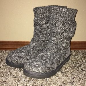 Ugg Isla Heathered Gray Boots - worn ONLY twice